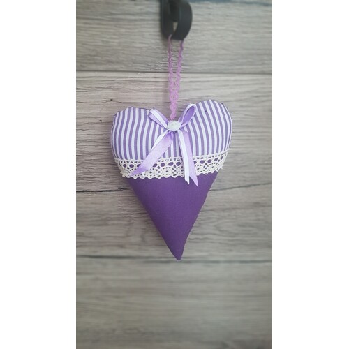 Srdiečko Fialový pásik